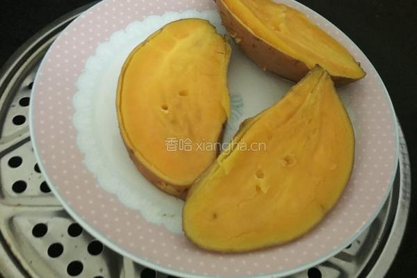 红薯糯米饼的做法图解3