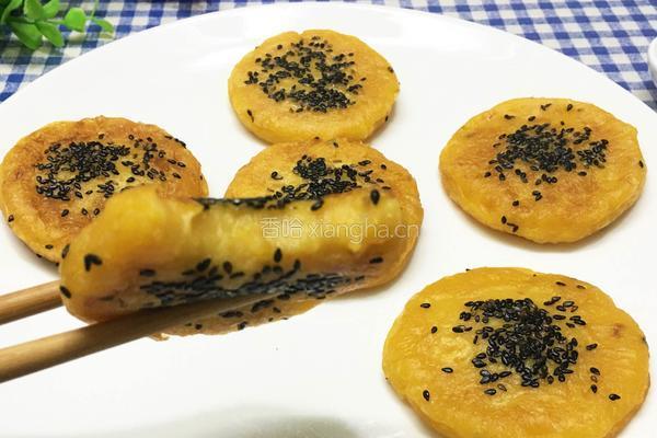 红薯糯米饼的做法图解18