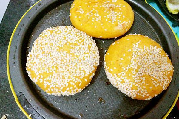 香蕉红薯饼的做法图解7