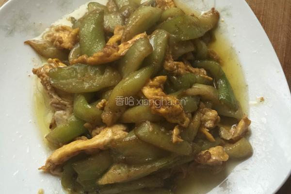丝瓜炒鸡蛋