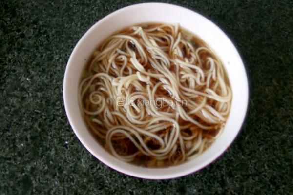 酱油面的做法图解6