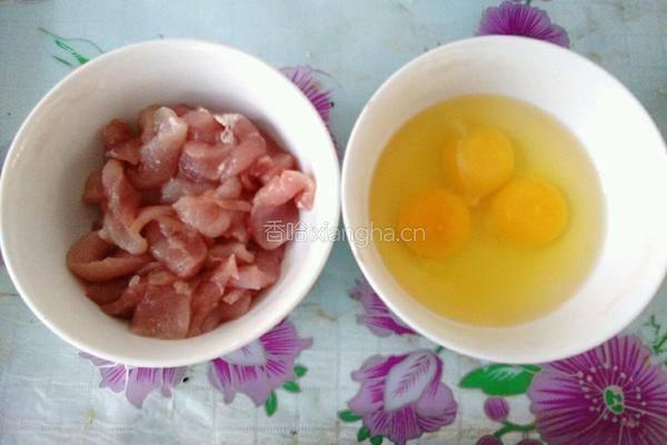 醋溜木须肉的做法图解1