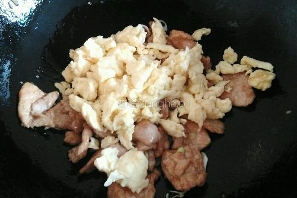 醋溜木须肉的做法图解8