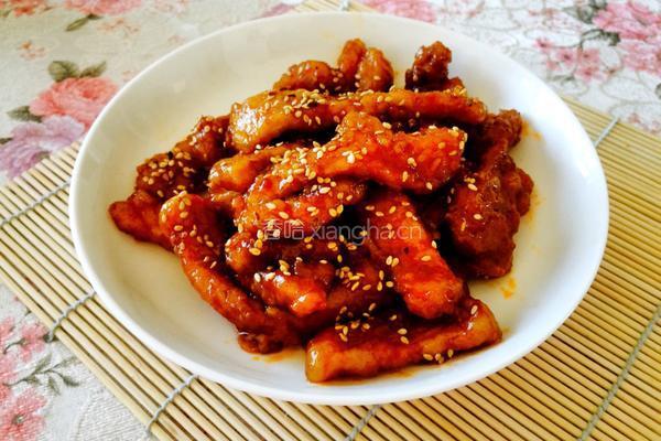 糖醋肉的做法图解12