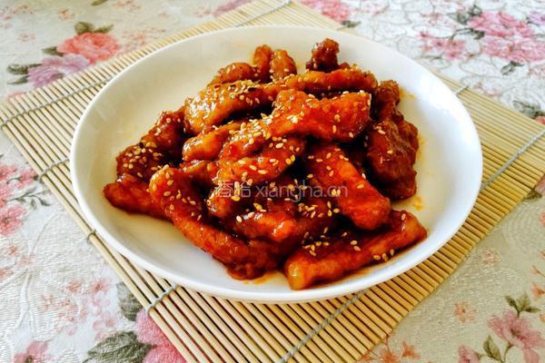 糖醋肉的做法图解13