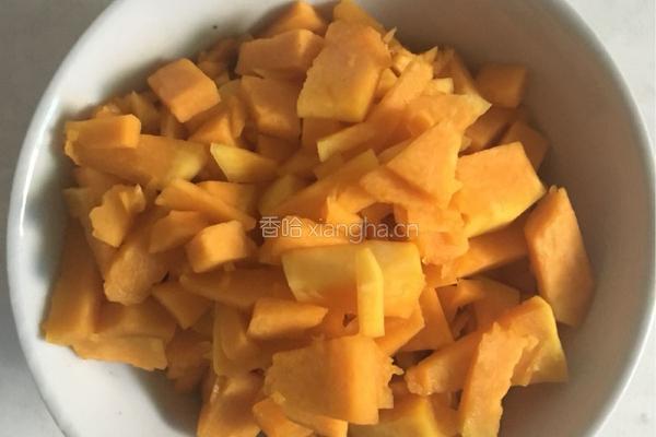 燕麦南瓜粥的做法图解1