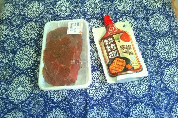 黑椒牛肉的做法图解1