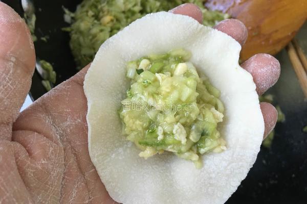 西葫芦鸡蛋饺子的做法图解8