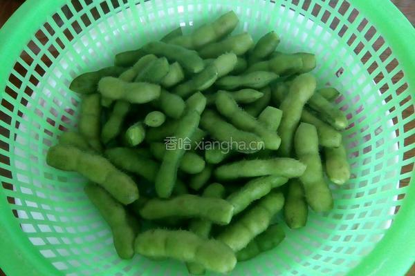 卤毛豆的做法图解2
