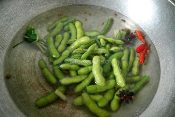 卤毛豆的做法图解4