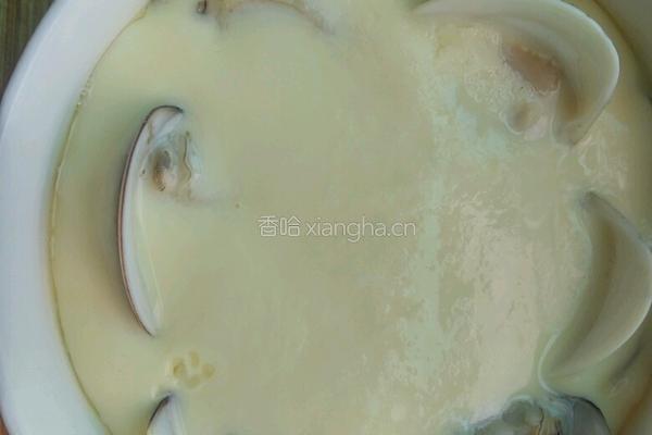 文蛤炖蛋的做法图解8