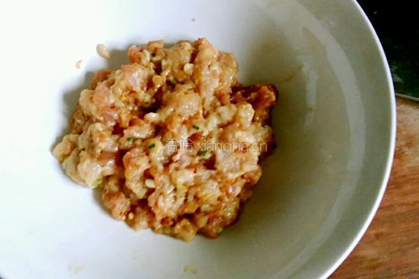 微波肉末茄子的做法图解4