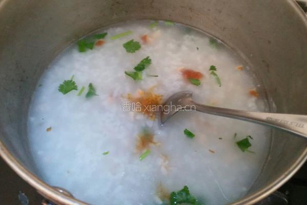 蔬菜瘦肉粥的做法图解4