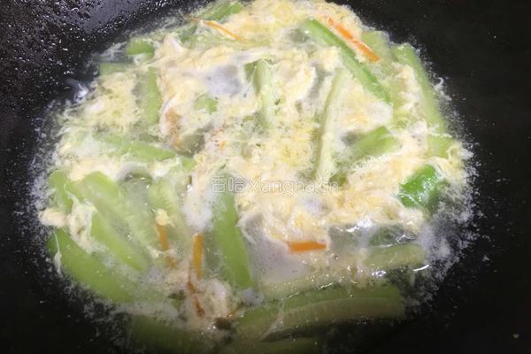 丝瓜蛋花汤的做法图解9