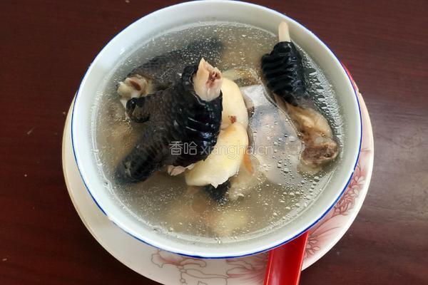 菱角鸡脚汤的做法图解7
