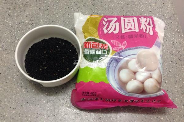 芝麻糕的做法图解1