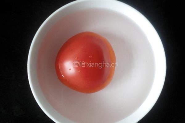 番茄炒肉的做法图解1