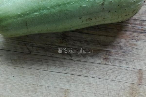 红烧丝瓜的做法图解1