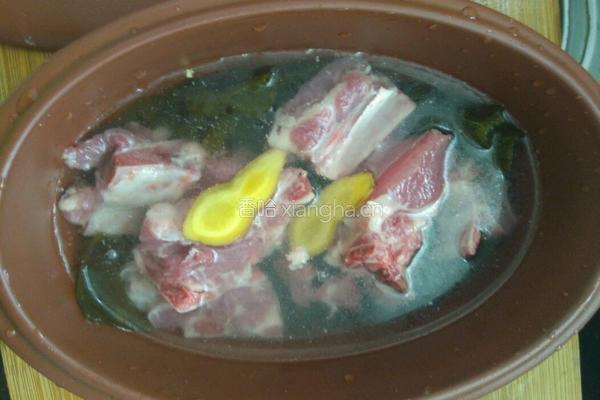 海带冬瓜排骨汤的做法图解5