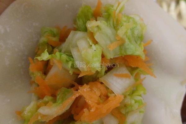 白菜馅饺子的做法图解5
