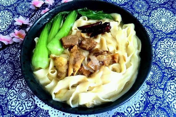 牛肉板面的做法图解9