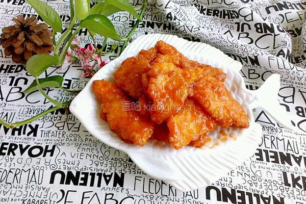 糖醋鸡片的做法图解14