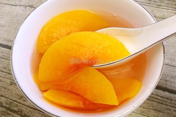 糖水黄桃的做法图解6
