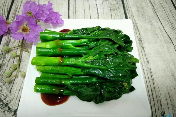 白灼芥蓝