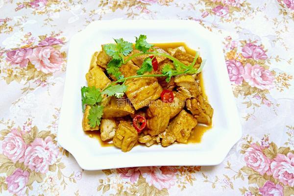 酱扒油豆腐的做法图解5