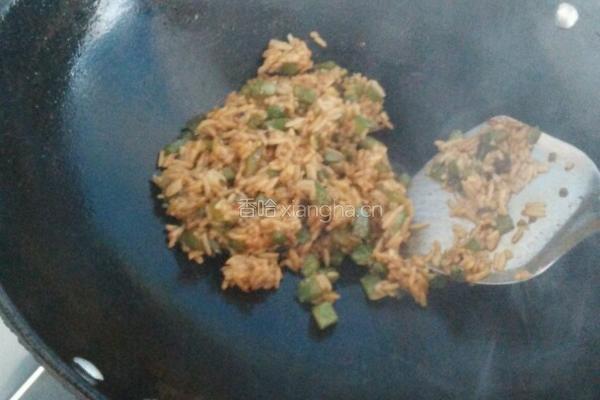 青椒蛋包饭的做法图解6