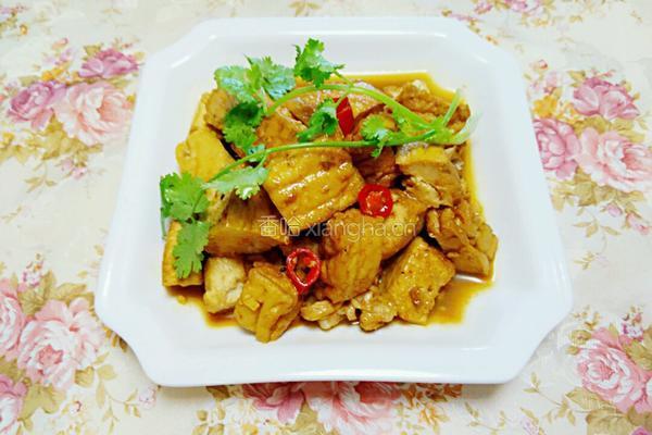 酱扒油豆腐