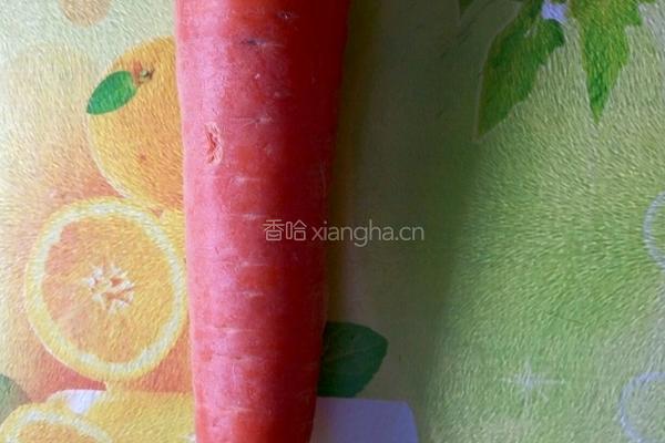 胡萝卜汁的做法图解2