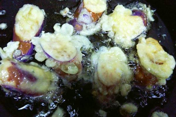 酥炸茄子的做法图解6