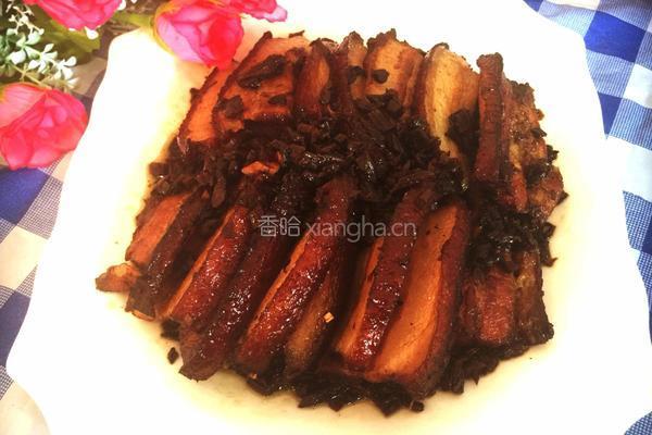 梅菜蒸扣肉的做法图解9