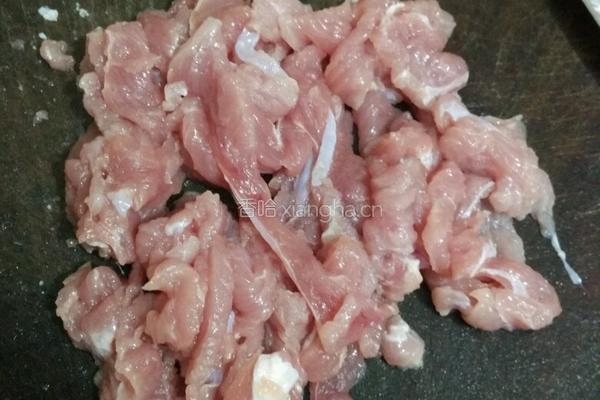 肉丝炒海带的做法图解1