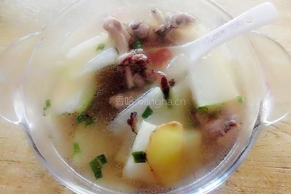 鸭腿冬瓜汤
