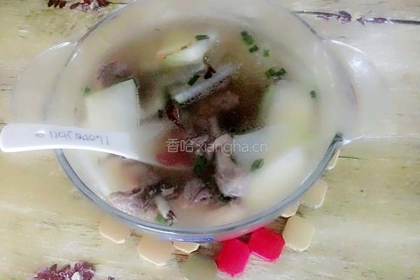 鸭腿冬瓜汤的做法图解10