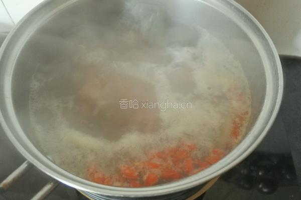 枸杞猪肝汤的做法图解5