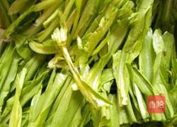 蒜香油麦菜的做法图解2