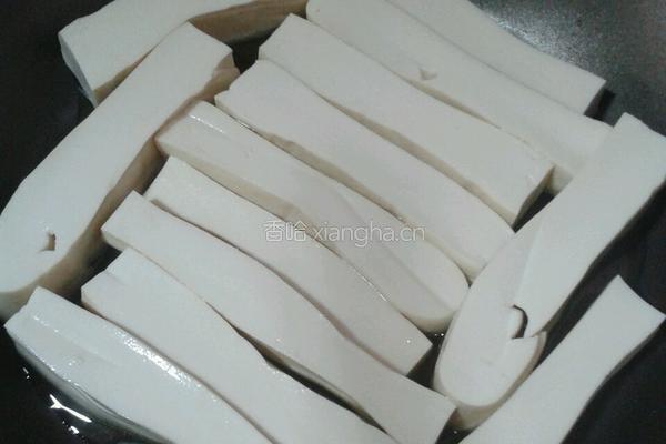 家常煎豆腐的做法图解2