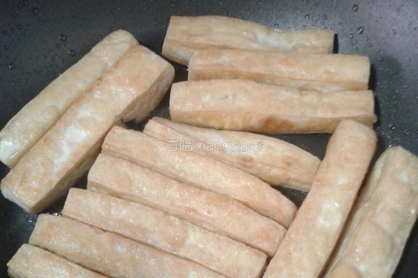 家常煎豆腐的做法图解4
