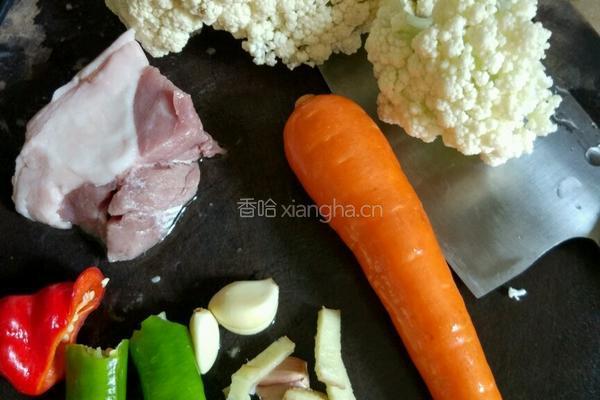 干锅花菜的做法图解2