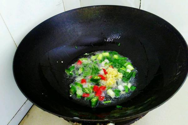 辣炒花菜的做法图解4