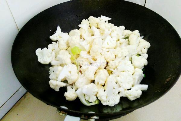 辣炒花菜的做法图解5