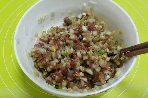 肉饼的做法图解3