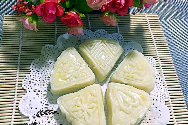 栗子奶黄馅冰皮月饼的做法图解22
