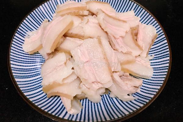 豉香回锅肉的做法图解4