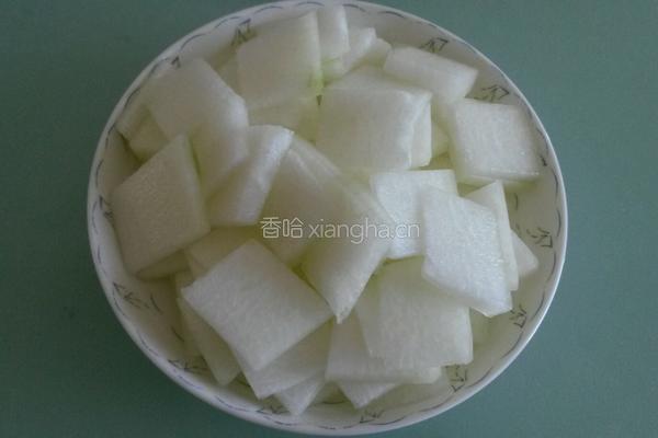 海米冬瓜汤的做法图解1