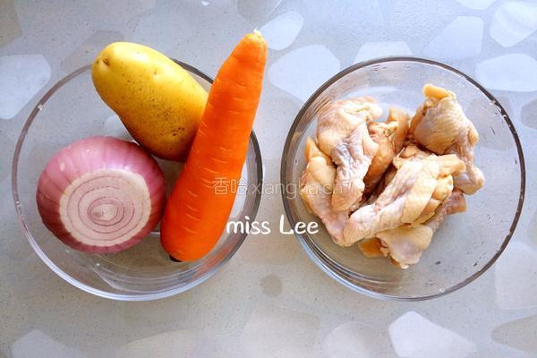 咖喱鸡肉的做法图解1