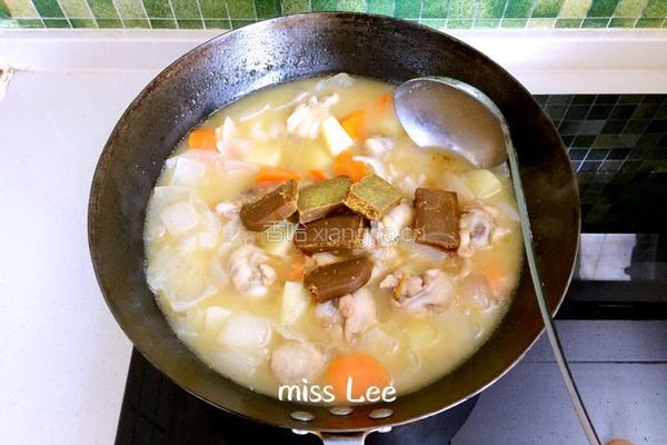 咖喱鸡肉的做法图解8
